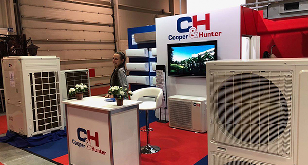 C&H presented the latest energy-saving climate equipment at the exhibition in Bulgaria.