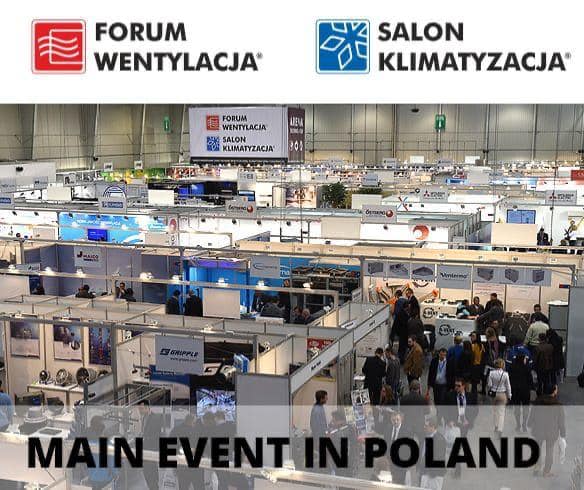 Cooper&Hunter recently participated in the “Forum Wentylacja - Salon Klimatyzacja” in Warsaw, Poland!