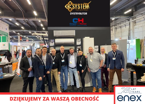 COOPER&HUNTER REPRESNTED AT WARSAW EXPO AND ENEX IN POLAND